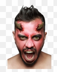Appliance - Demon Horns Devil Prosthetic png