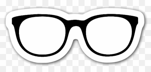 Glasses Sticker - StickerApp Gambar Kaca Mata Png