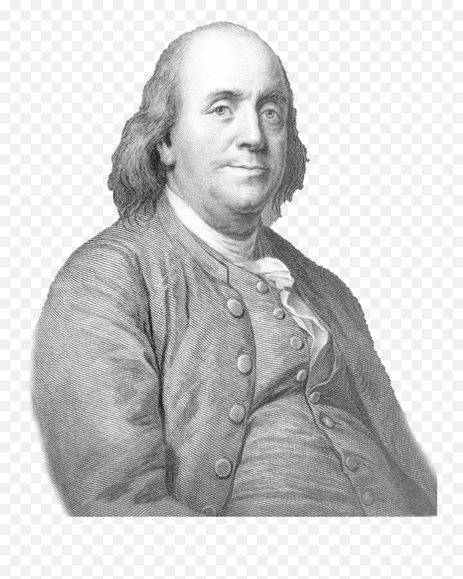 Benjamin Franklin Png Image - Founding Fathers With Glasses,Benjamin Franklin Png