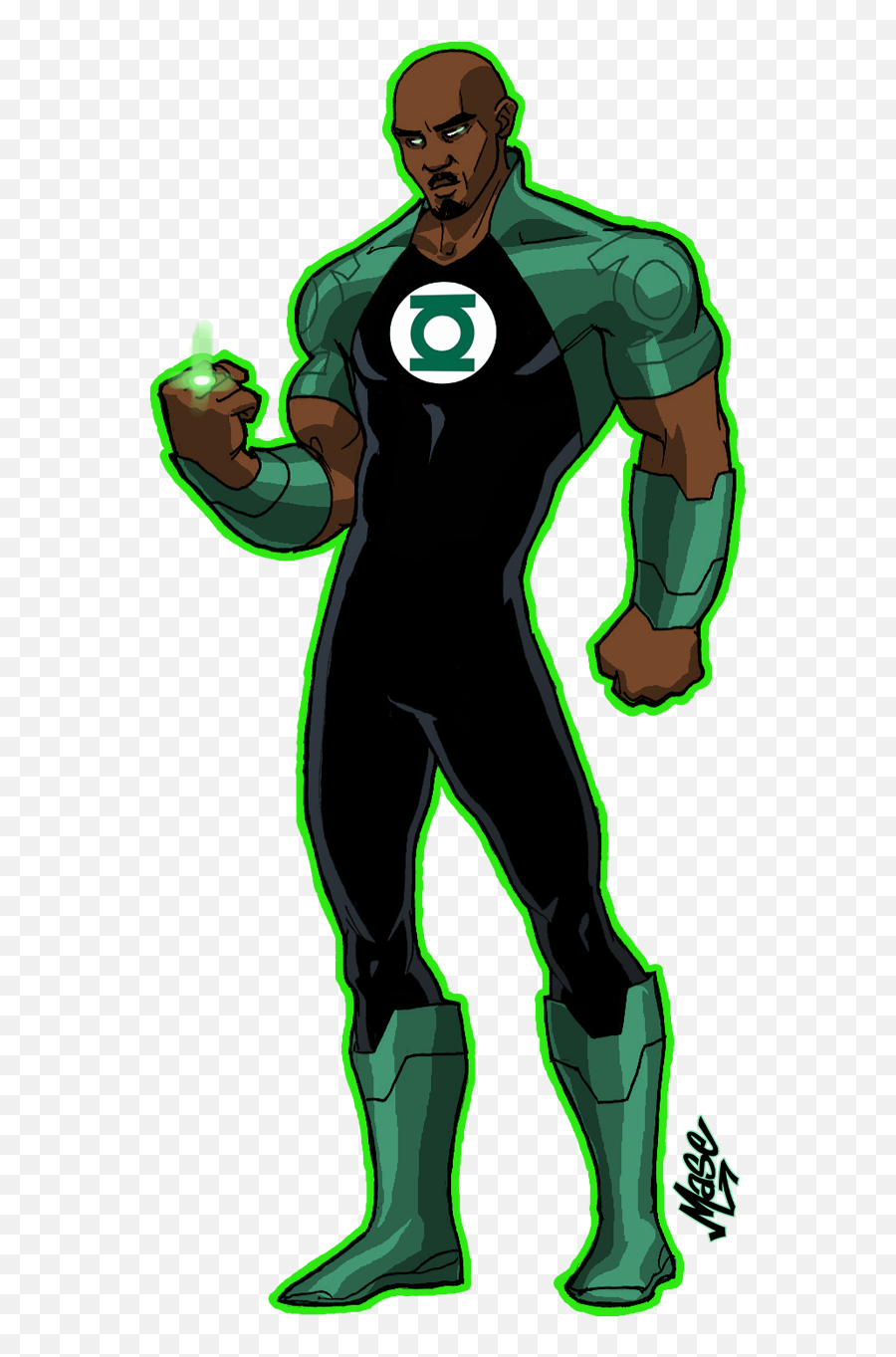 John Stewart Green Lantern Png Image - John Stewart Green Lantern,Green Lantern Transparent
