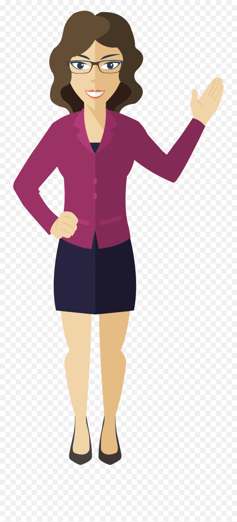Business Woman Png Image - Business Person Clip Art,Cartoon Woman Png