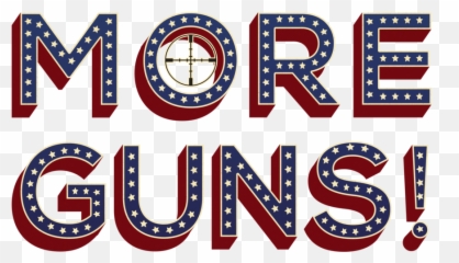 More Guns - Dot Png,Nra Logo Png