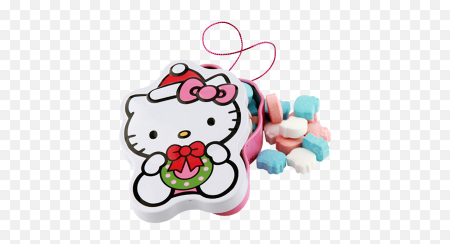 Hello Kitty Christmas Candy - Hello Kitty Christmas Candies Mainan Hello Kitty Png,Christmas Candy Png