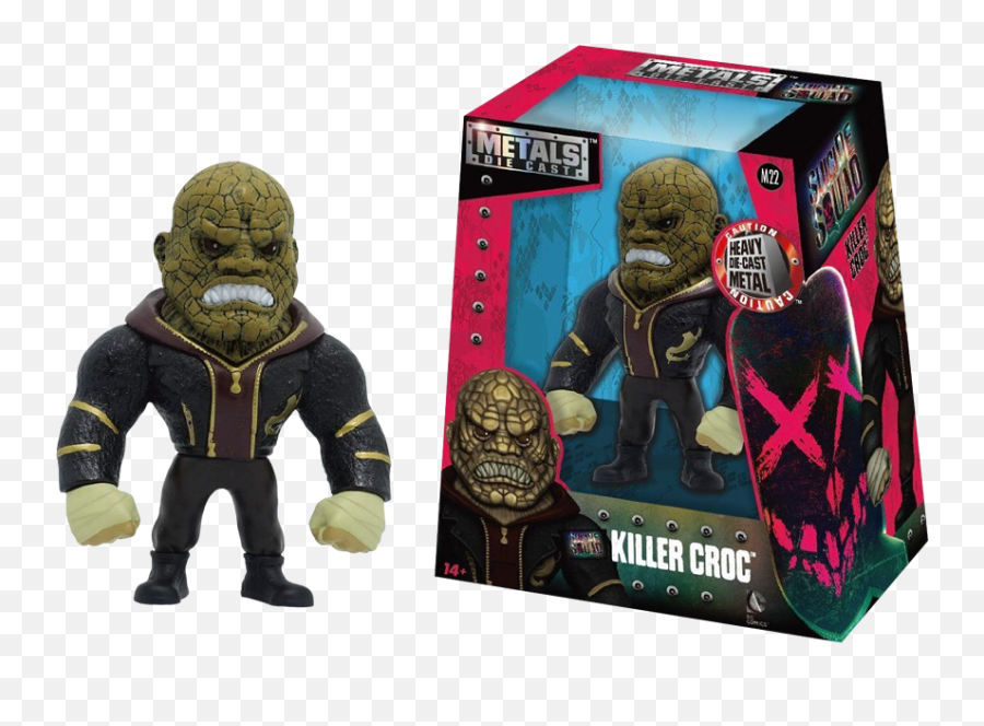 Killer Croc Png - Suicide Metals Die Cast Suicide Squad Killer Croc Funko Pop,Suicide Squad Png