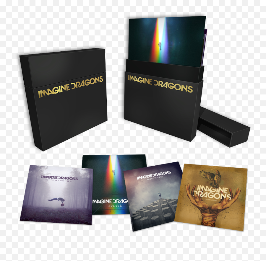 Imagine Dragons Limited Edition Vinyl - Imagine Dragons Smoke And Mirrors Box Set Png,Imagine Dragons Logo Transparent