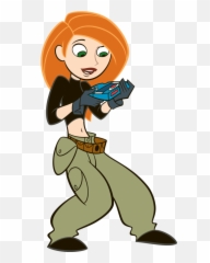 Kim Possible Holding Device Transparent - Black Kim Possible Costume Png,Kim Possible Png