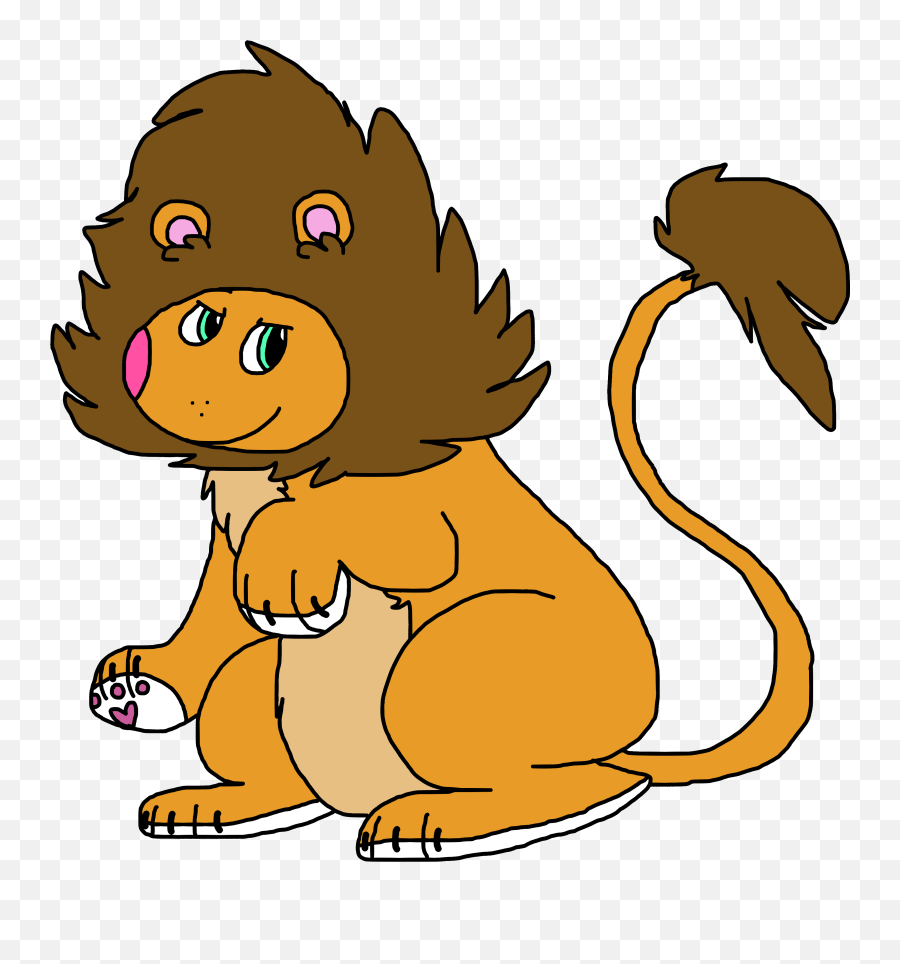 Download Stuffie Lion - Animal Figure Png,Lion Cartoon Png