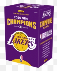 30 - Card Los Angeles Lakers 2020 NBA Championship Box Set Nba Finals Panini Team png