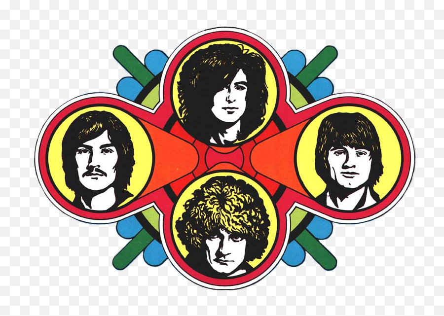 The Led Zeppelin Rock Group Clipart Png Download - Led Led Zeppelin Label Png,Led Zeppelin Logo Png