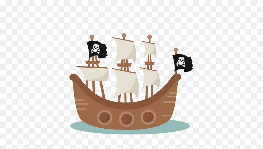 Background Clipart Pirate Ship - Clipart Cartoon Pirate Ship Png,Pirate Ship  Transparent Background - free transparent png images 