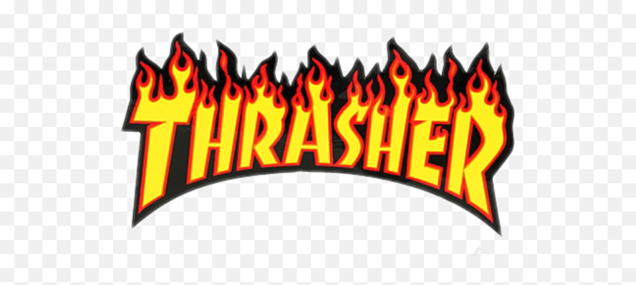Skateboard Stickers Aesthetic - Thrasher Logo Png,Thrasher Logo Wallpaper