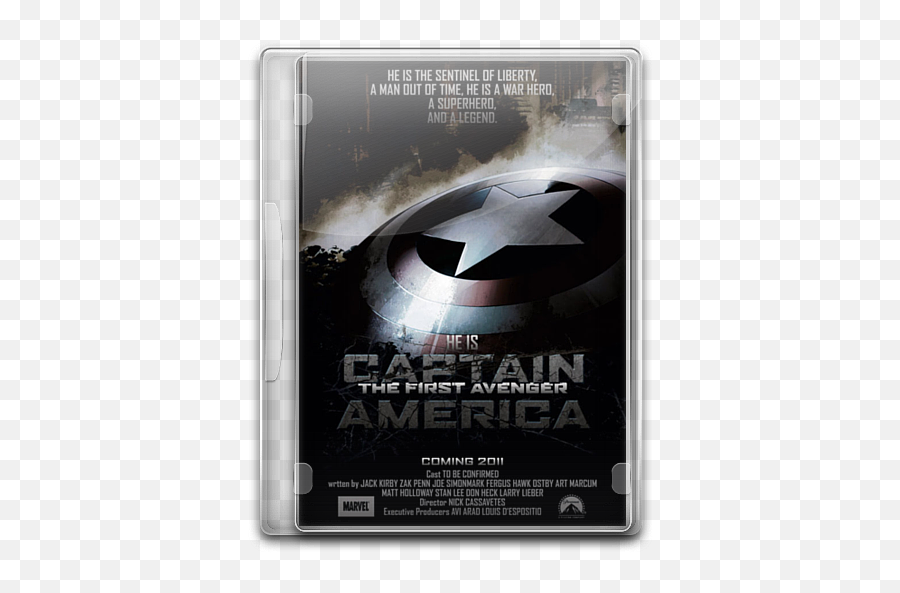 Captain America The First Avenger Film Movies 7 Free Icon - Captain America Movie Poster Png,Kirby Icon