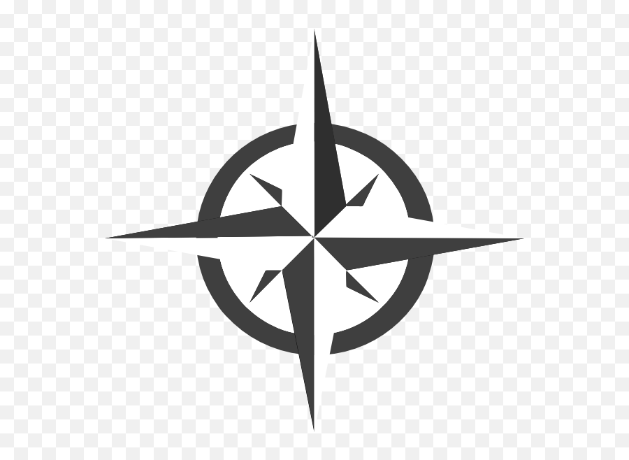 Library Of Png Stock North Star Files Clipart - Blank Compass Rose,Tattoo Png Transparent