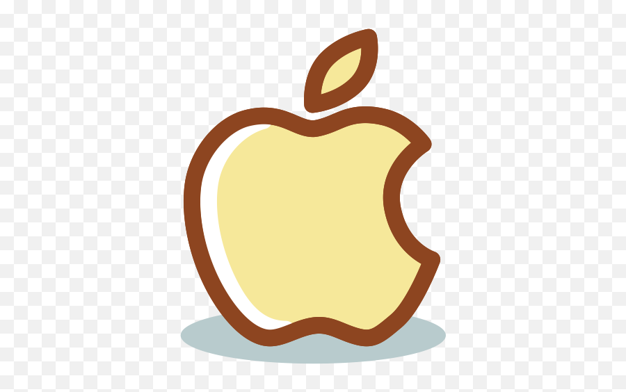 Apple Icon Free Icons Uihere - Apple Sign Colouring Pages Png,Apple Logo Vector