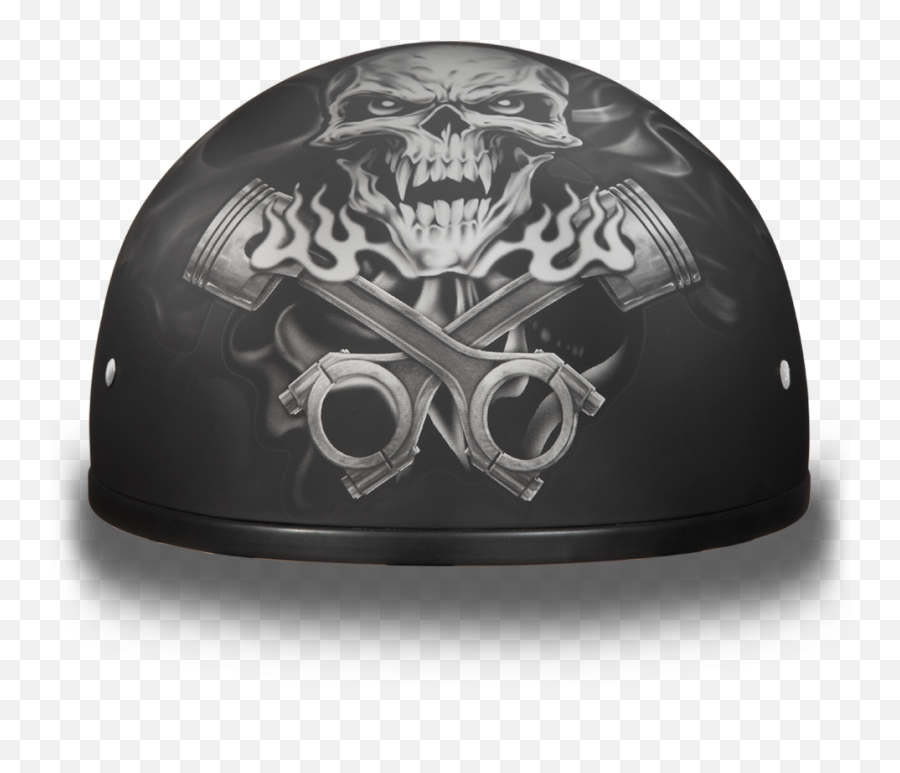 Half Shell Motorcycle Helmets - Dot Skull Motorcycle Helmet Png,Icon Skeleton Skull Motorcycle Helmet