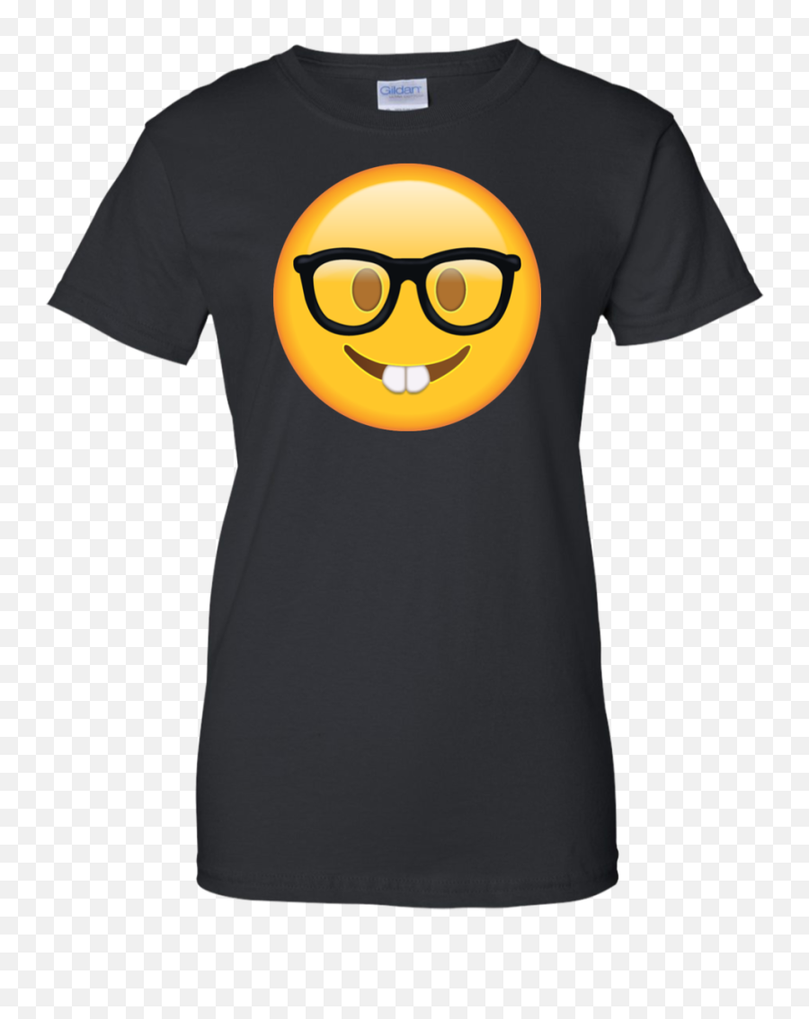 Nerd Glasses Emoji Shirt Hoodie Tank - Queens Are Born On 26 April Png,Nerd Glasses Icon