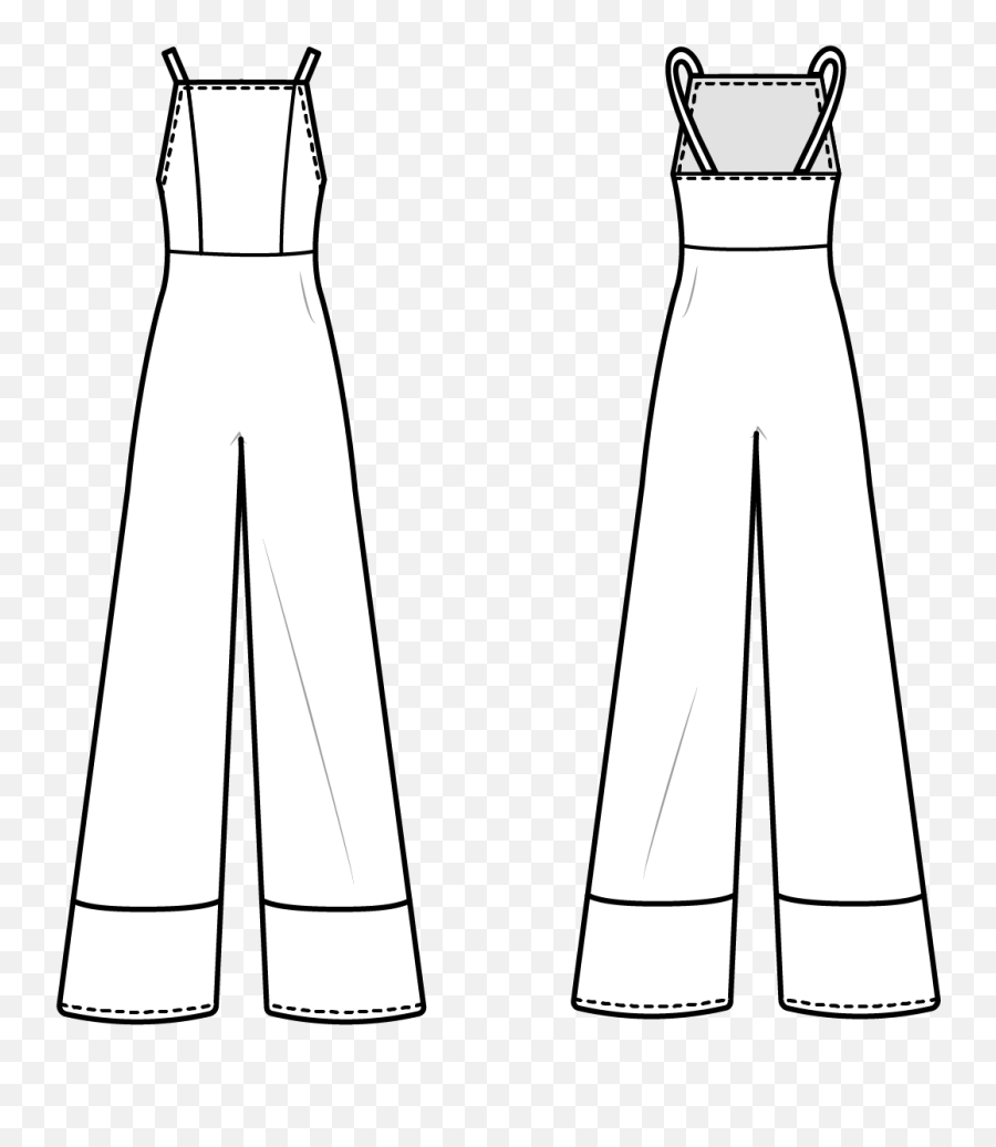 Tie Front Jumpsuit Pattern Hack - Free Jumpsuit Pattern Png,Hack Fashion Icon