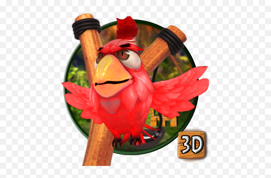 3d Angry Bird Theme Play - Bird Toy Png,Angry Birds Icon Set