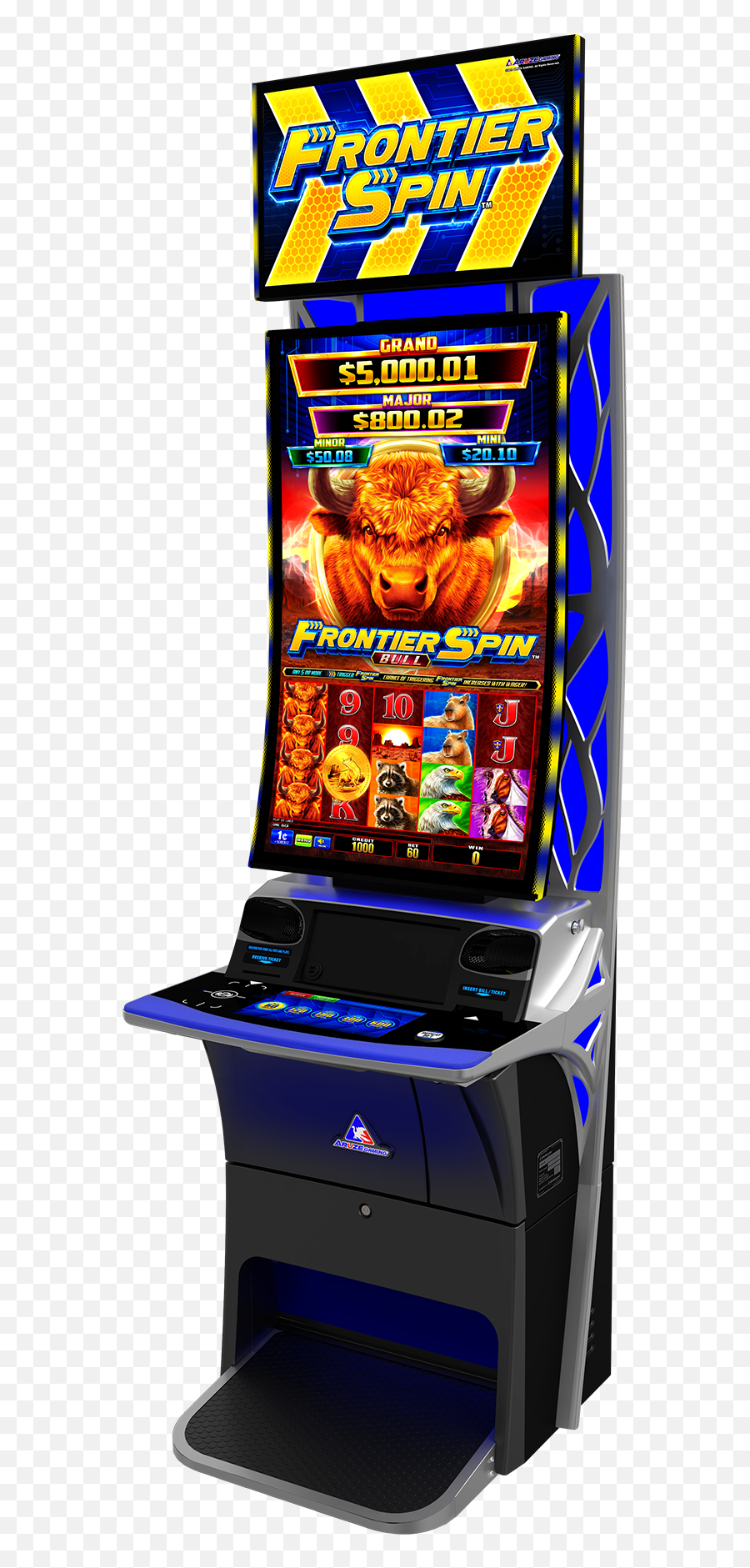 Frontier Spin Bull - Aruze Gaming Slot Machine Png,Bull Bear Icon