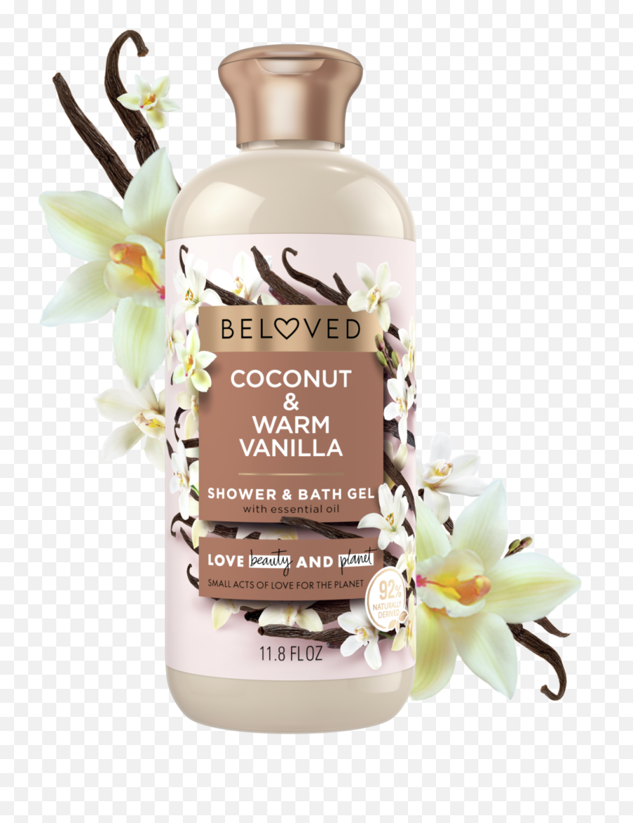 Coconut U0026 Warm Vanilla Shower Gel Love Beauty And Planet - Body Scrub Vanilla Beloved Png,Vanilla Icon