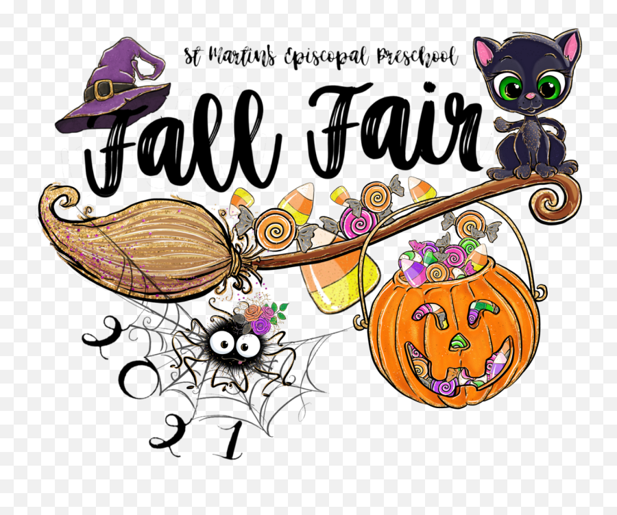 Fall Fair - St Martinu0027s Episcopal Preschool Girly Png,Halloween Cat Icon