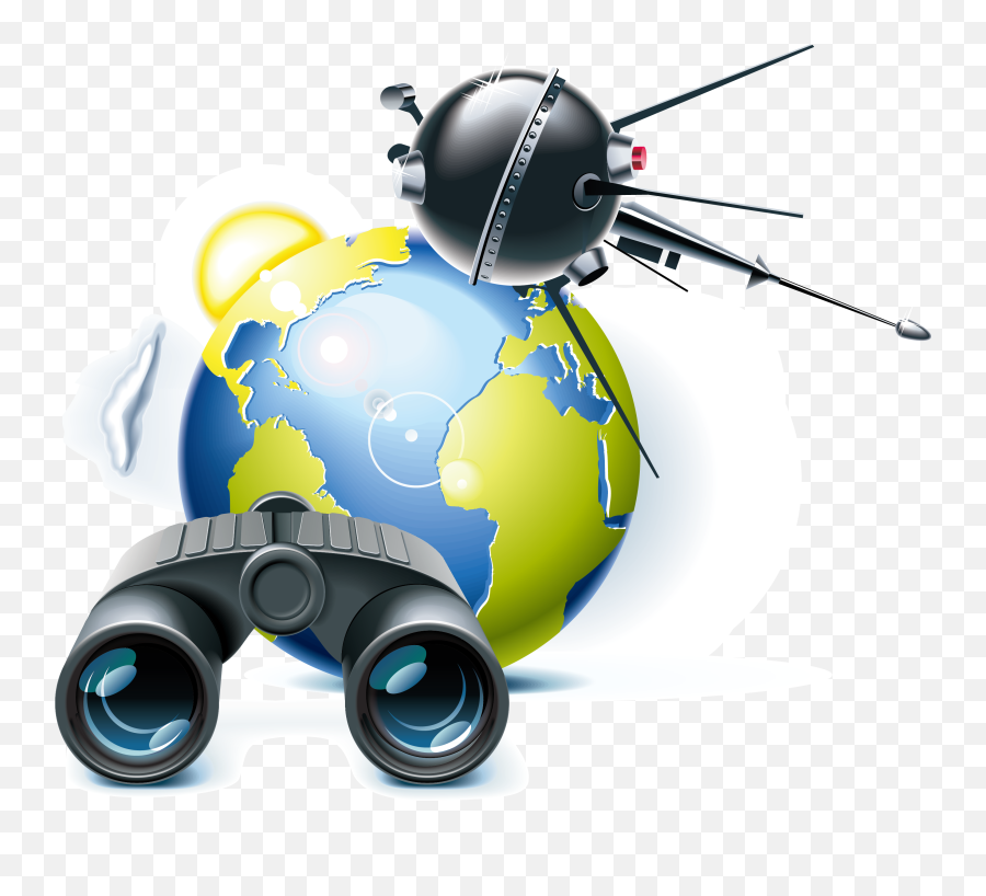 Satellite Clipart Gps Icon - Vector Graphics Full Size Png Encapsulated Postscript,Gps Icon Png