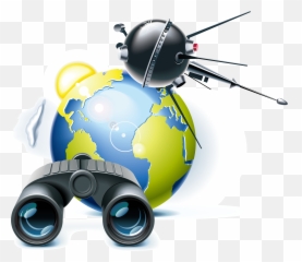 Satellite Clipart Gps Icon - Vector Graphics Full Size PNG Encapsulated Postscript