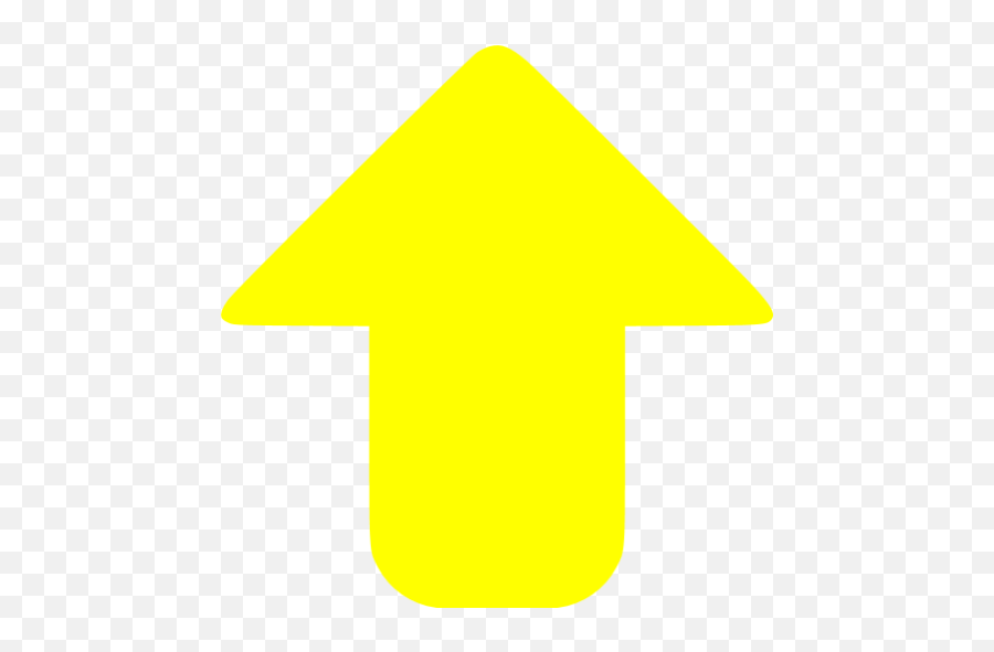 Yellow Up Icon - Free Yellow Arrow Icons Transparent Yellow Arrow Up Png,Increase Arrow Icon