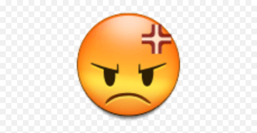 Angry Annoyed Flustered Mad Emoji Sticker - Transparent Samsung Emojis Png,Annoyed Emoji Png