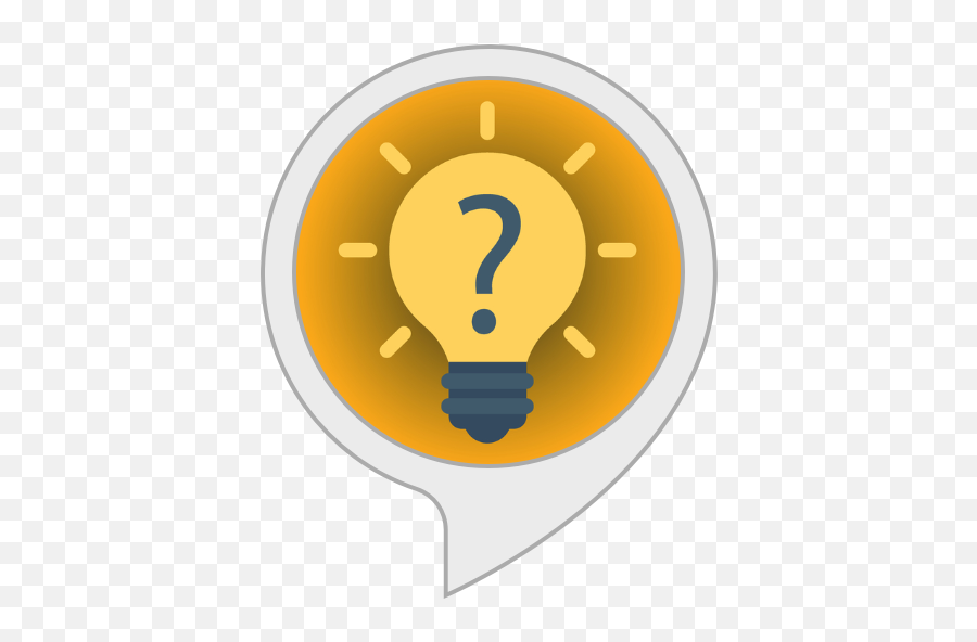 Amazoncom World Inventions Quiz Alexa Skills - Foco Gif Png,Gold Question Mark Icon