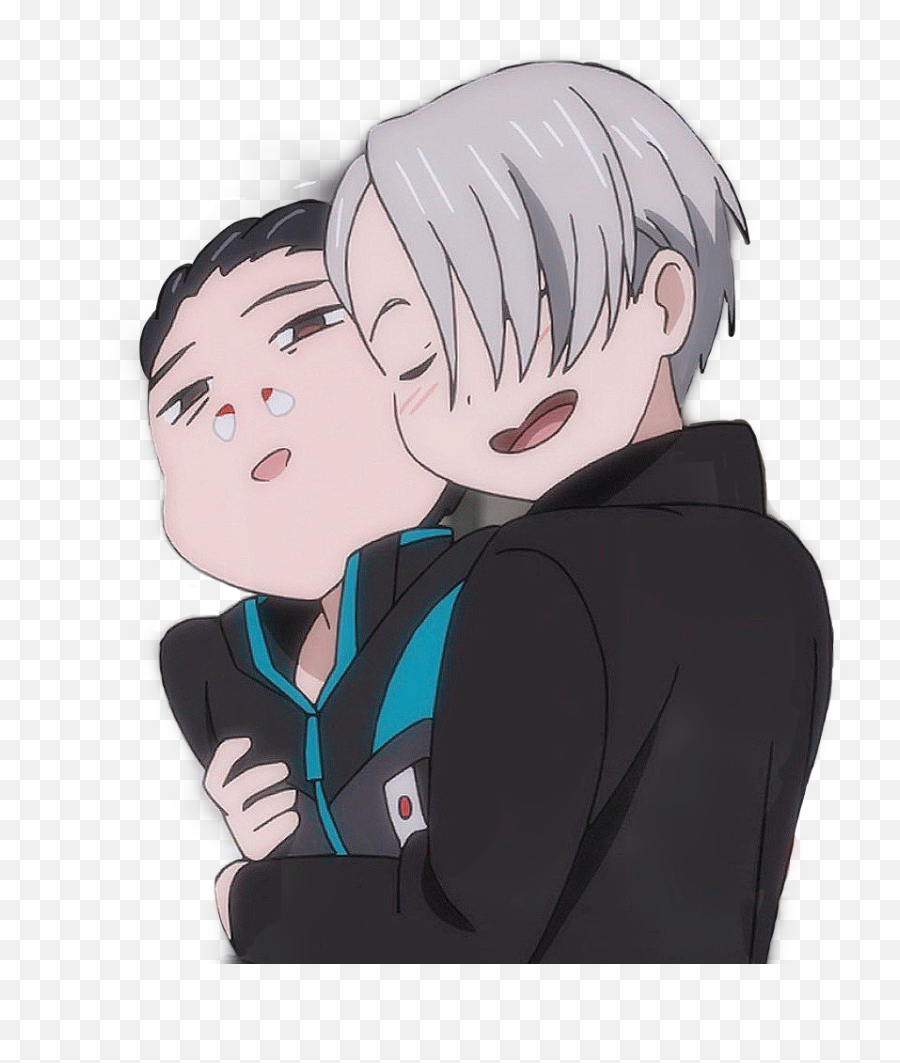 Yurionice Yurikatsuki Sticker By Deskcalendar - Yuri On Ice Yuri And Viktor Gif Png,Yuuri Katsuki Icon