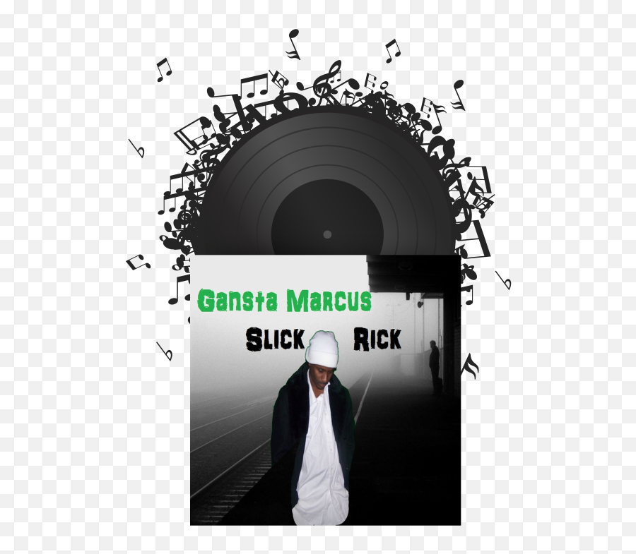 Gansta Marcus - Official Merchandise Store Vinyl Disk Vector Png,Slick Rick Icon