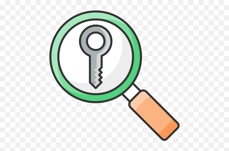 Keyword Search Seo Magnifier Free Icon - Iconiconscom Evidencia Fisica Marketing Mix Png,Magnifier Icon