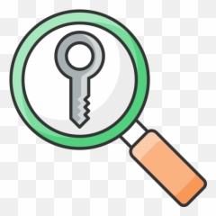 Keyword Search Seo Magnifier Free Icon - IconIconscom Evidencia Fisica Marketing Mix png