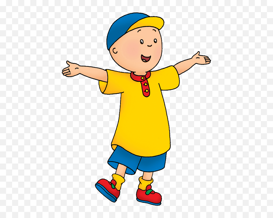 Cartoon Characters Caillou Png - Caillou Png,Cartoon Arm Png - free ...