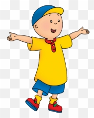 Cartoon Characters Caillou Png - Caillou Png,Cartoon Arm Png