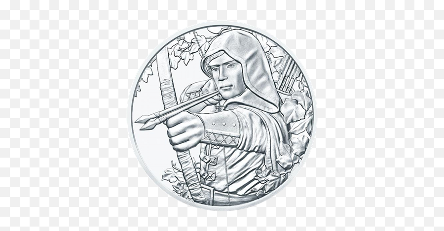 Robin Hood - Silver Coin Austrian Robin Hood Png,Robin Hood Png