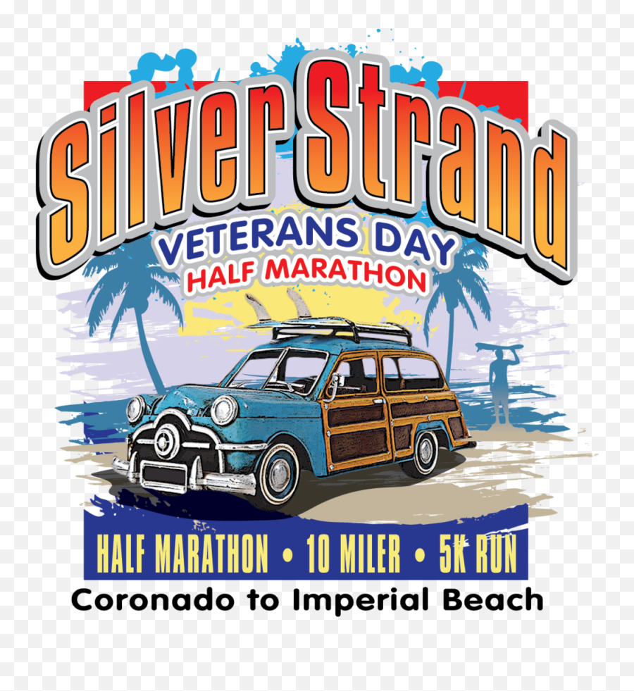 Silver Strand Half Marathon - Silver Strand Half 5k Png,Veterans Day Png