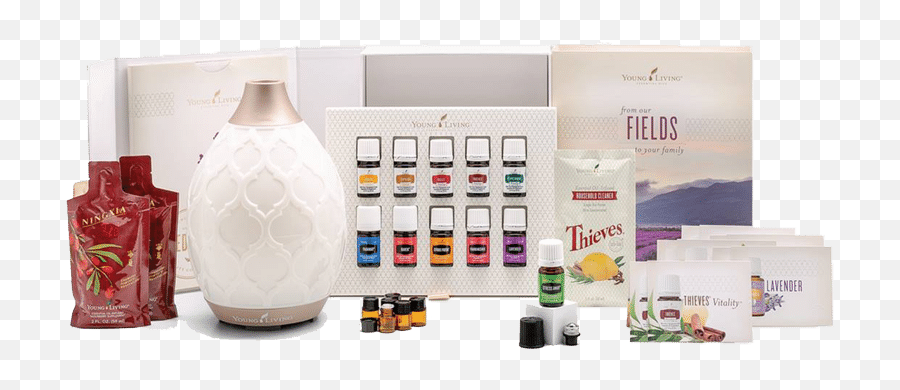 Get Started With Young Living Essential Oils U2013 Sharing Blessings - Young Living Essential Oils Starter Kit 2018 Png,Young Living Logo Png