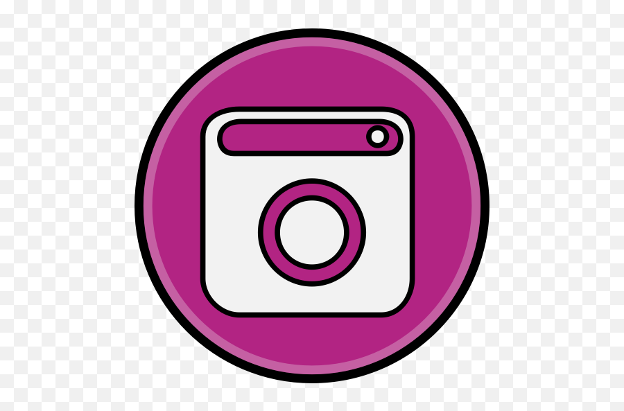 Instagram Logo Icon - Social Media Png,Instagram Logo Transparent