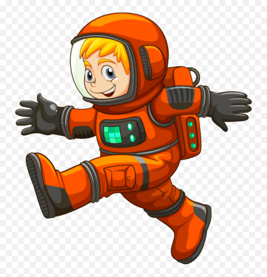 Astronaut Png Image - Clipart Transparent Background Cartoon Astronaut,Astronaut Clipart Png