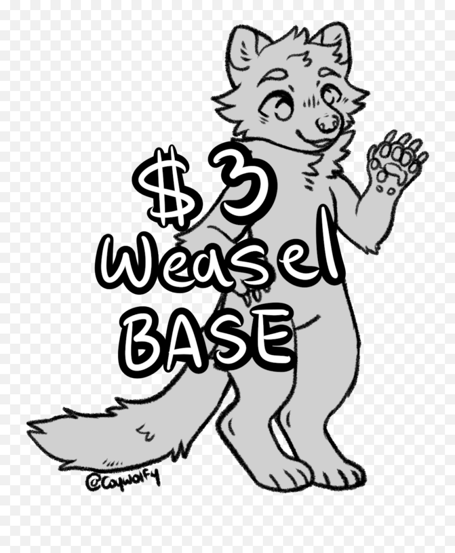 3 Weasel Base - Illustration Png,Weasel Png