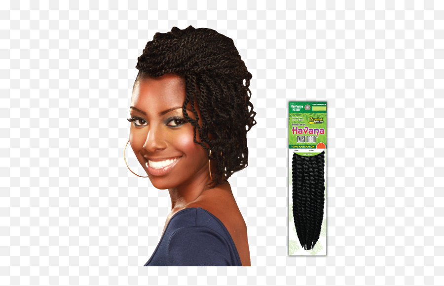 Afro Crochet Braids Hairstyle - Braid Png,Braids Png