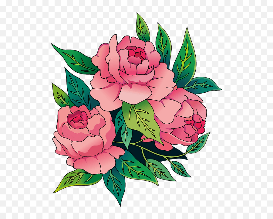 Creazilla - Japanese Camellia Png,Peonies Png
