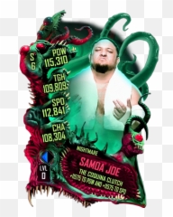 Samoa Joe - Wwe Supercard Season 2 Debut Wwe Supercard Wwe Fiend Bray Wyatt Supercard Png,Samoa Joe Png