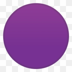 Purple Circle Emoji - png