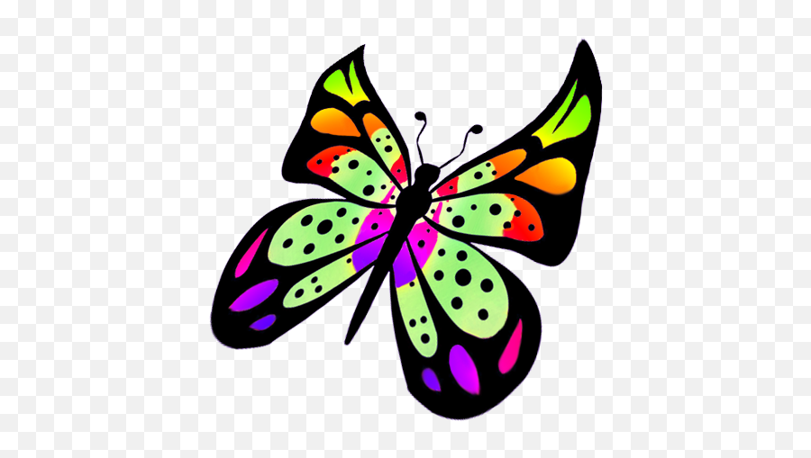 Butterfly Clipart - Butterfly Flying Clip Art Png,Wings Clipart Png