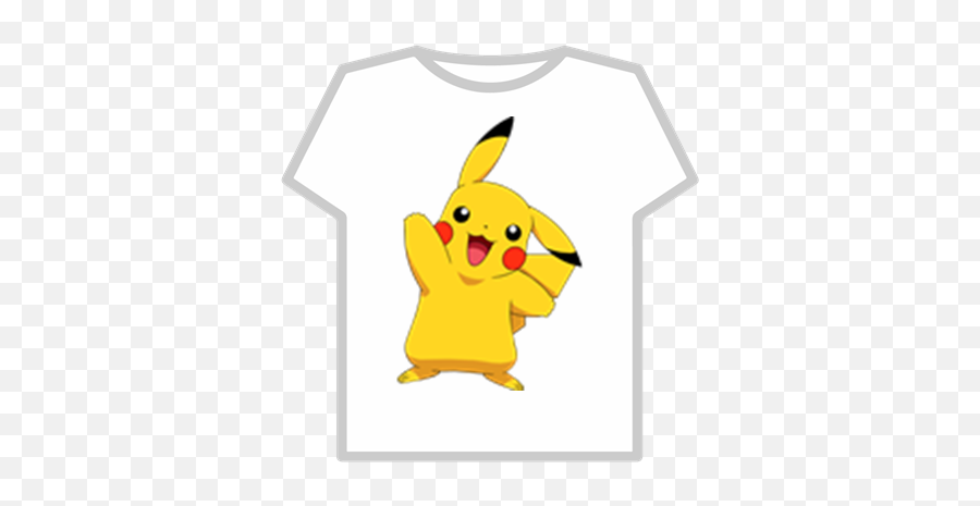 Pikachu - Pac Man T Shirt Roblox Png,Pikachu Transparent Background