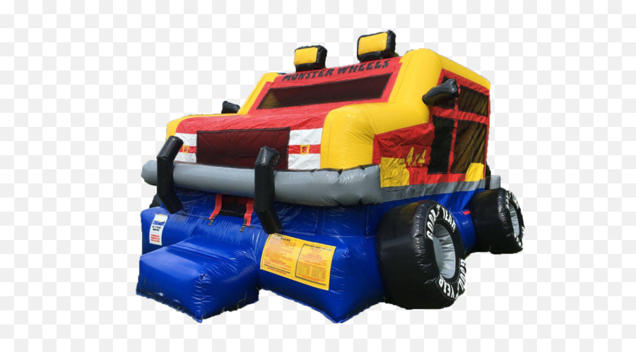 A Monster Truck Inflatable Bounce House U0026 Party Rentals - Inflatable Png,Bounce House Png
