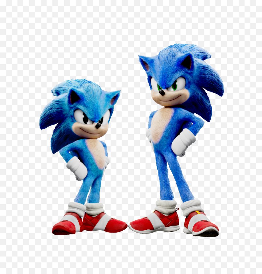 Hedgehog Movie Hd Png Download - Sonic The Hedgehog Movie Pose,Sonic Transparent Background